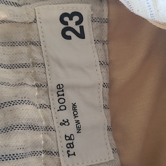 * Rag & Bone Linen Blend Pants - Picture 8 of 10